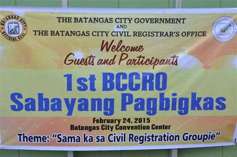 civil registrar batangas city|Batangas City Official Website .
